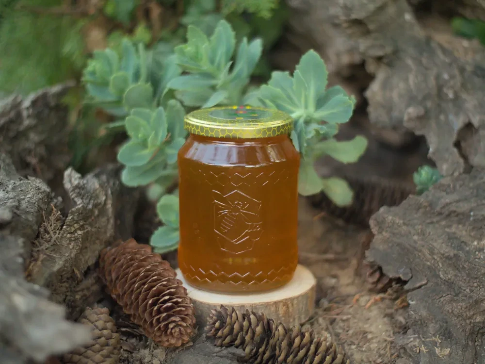 Lesní med - Šťastná včela